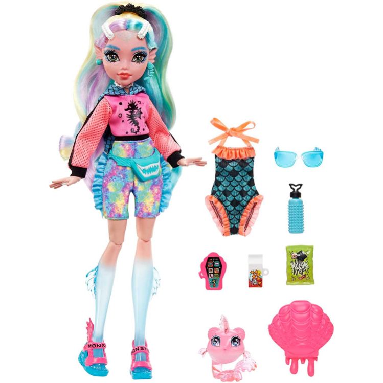 MONSTER HIGH MUÑECA AZUL LAGOONA - 6