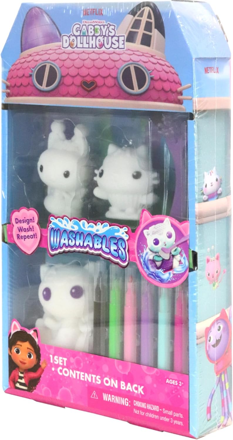 TARA TOYS LAVABLES PARA CASA DE MUÑECAS DE GABBY - 3