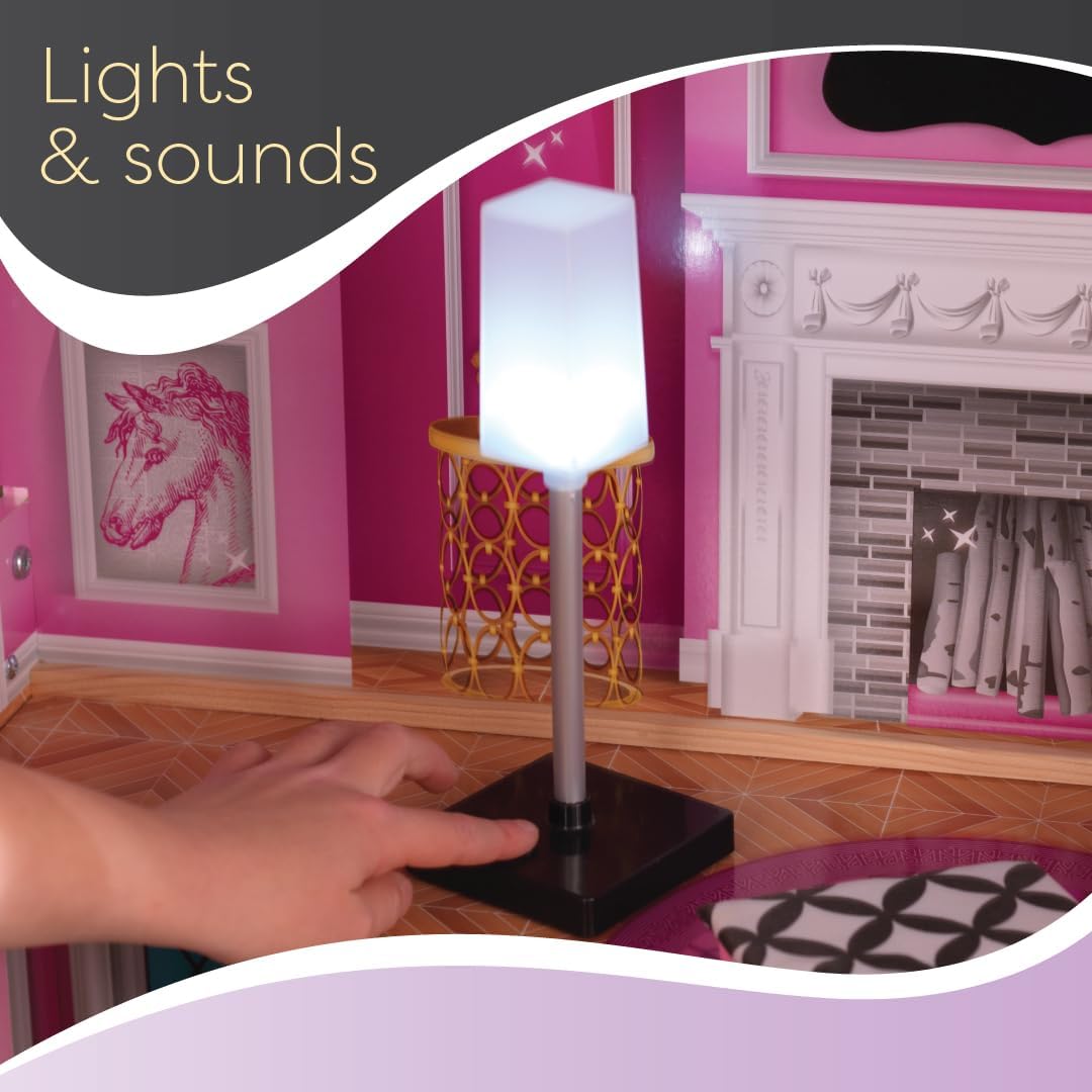 CASA DE MUÑECAS KIDKRAFT MANSIÓN SHIMMER - 3