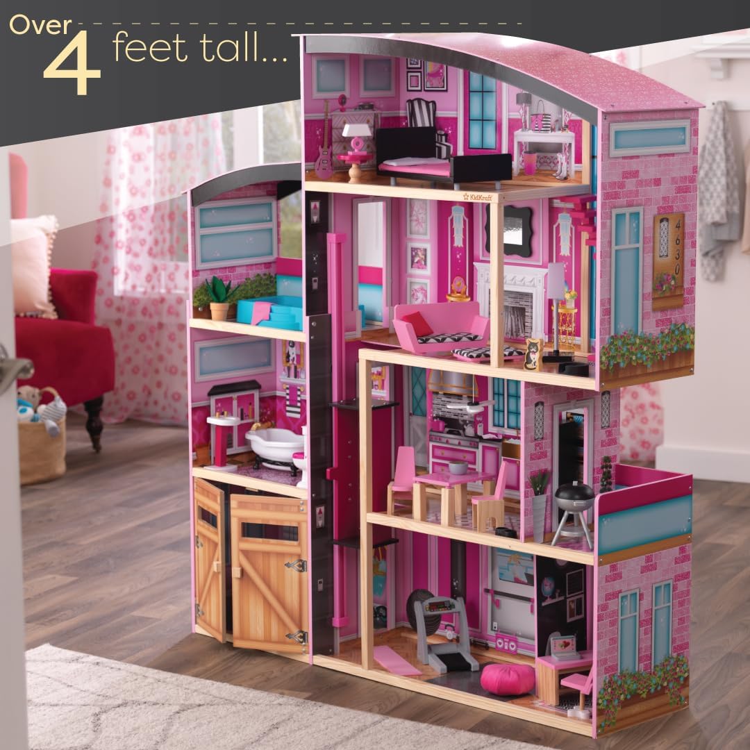 CASA DE MUÑECAS KIDKRAFT MANSIÓN SHIMMER - 6