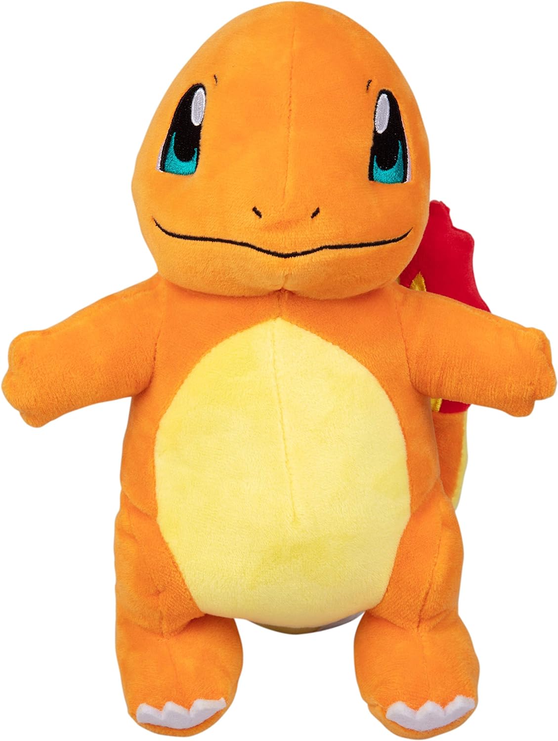 PELUCHE POKÉMON CHARMANDER DE 8 PULGADAS, CON LICENCIA OFICIAL, JUGUETE DE PELUCHE SUAVE DE CALIDAD, INICIACIÓN DE GENERACIÓN 1 - 3