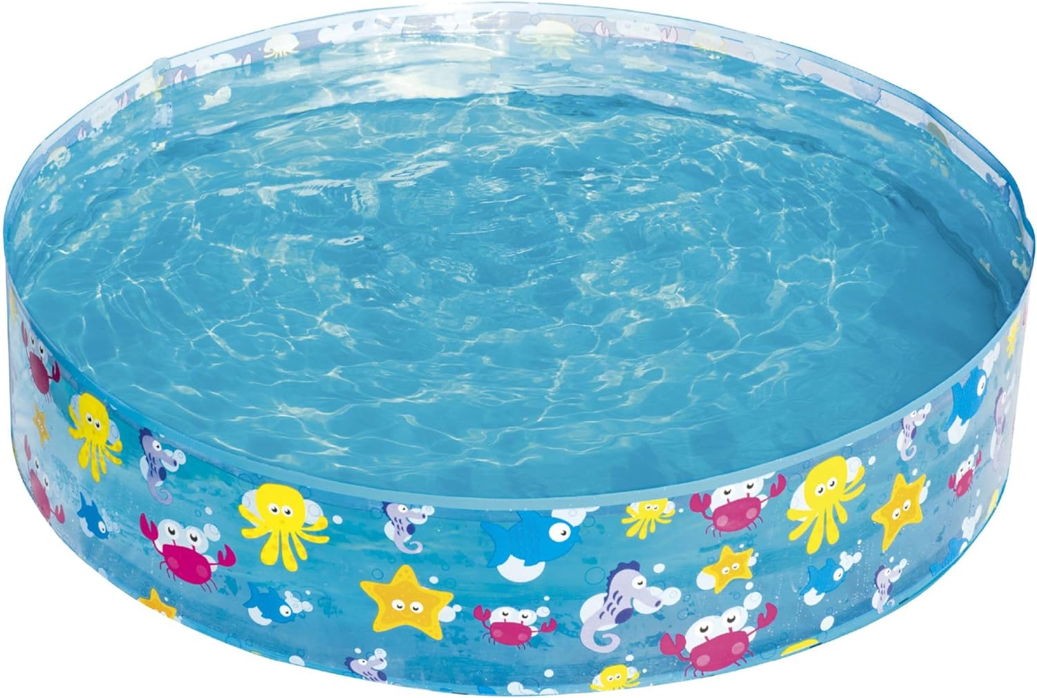 BESTWAY FILL-N-FUN BW55028 - PISCINA PARA REMO (48 X 10 PULGADAS), COLOR AZUL - 1