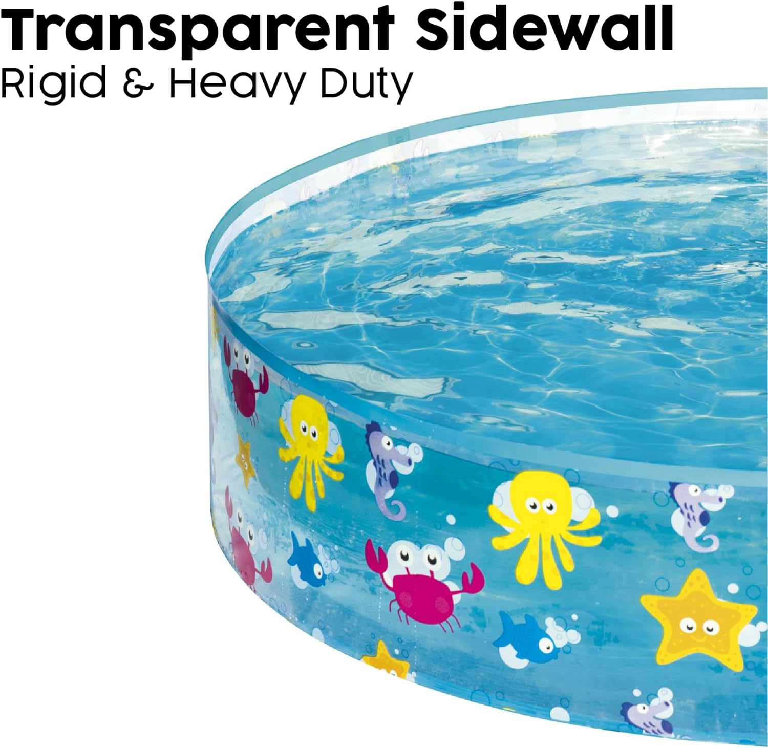 BESTWAY FILL-N-FUN BW55028 - PISCINA PARA REMO (48 X 10 PULGADAS), COLOR AZUL - 4
