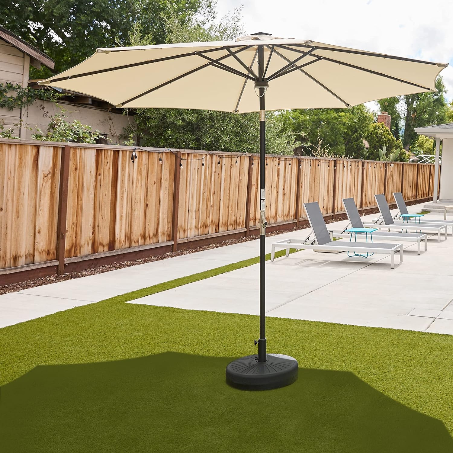 SOMBRILLA DE PATIO EAST OAK | BEIGE - 1