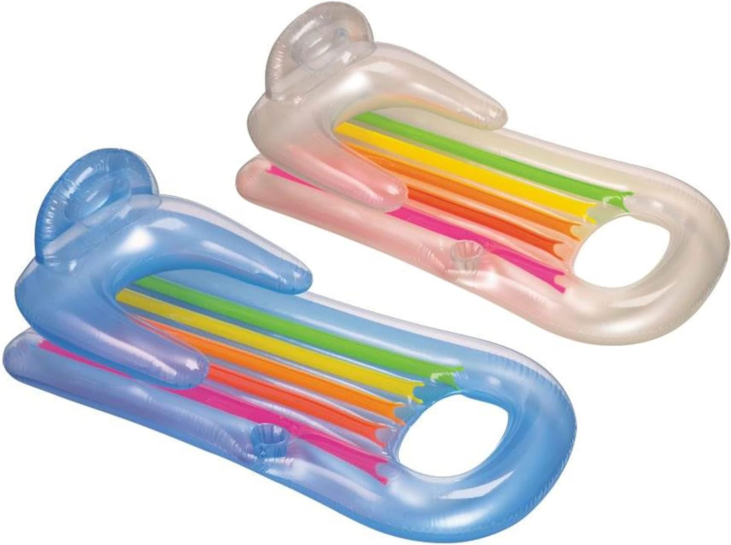 INTEX KING KOOL LOUNGE - TUMBONA PARA PISCINA CON REPOSACABEZAS - JUEGO DE 2 (PAR) - 1