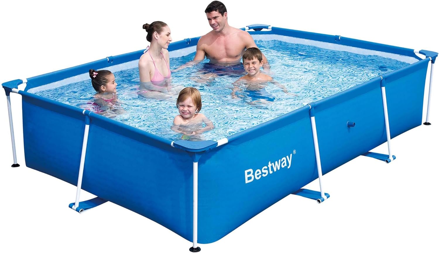 PISCINA PARA NIÑOS BESTWAY DE LUJO DE 118 X 79 X 26 PULGADAS DE 871 GALONES - 3