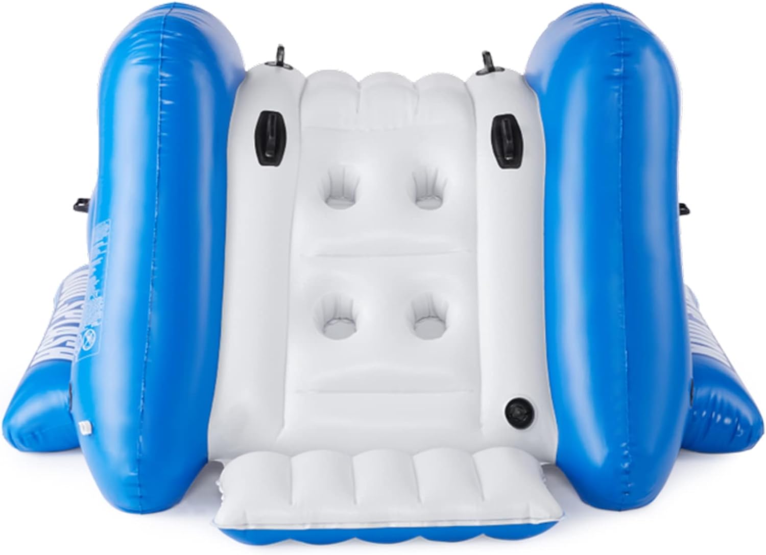 INTEX HINCHABLE, DISEÑO DE ARCOÍRIS ANILLO CENTRO DE JUEGO, 135 PULGADAS X 81 PULGADAS X 50 PULGADAS PARA +6 AÑOS - 4