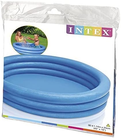 PISCINA INFLABLE AZUL CRISTAL (45 X 10 PULGADAS) - 4