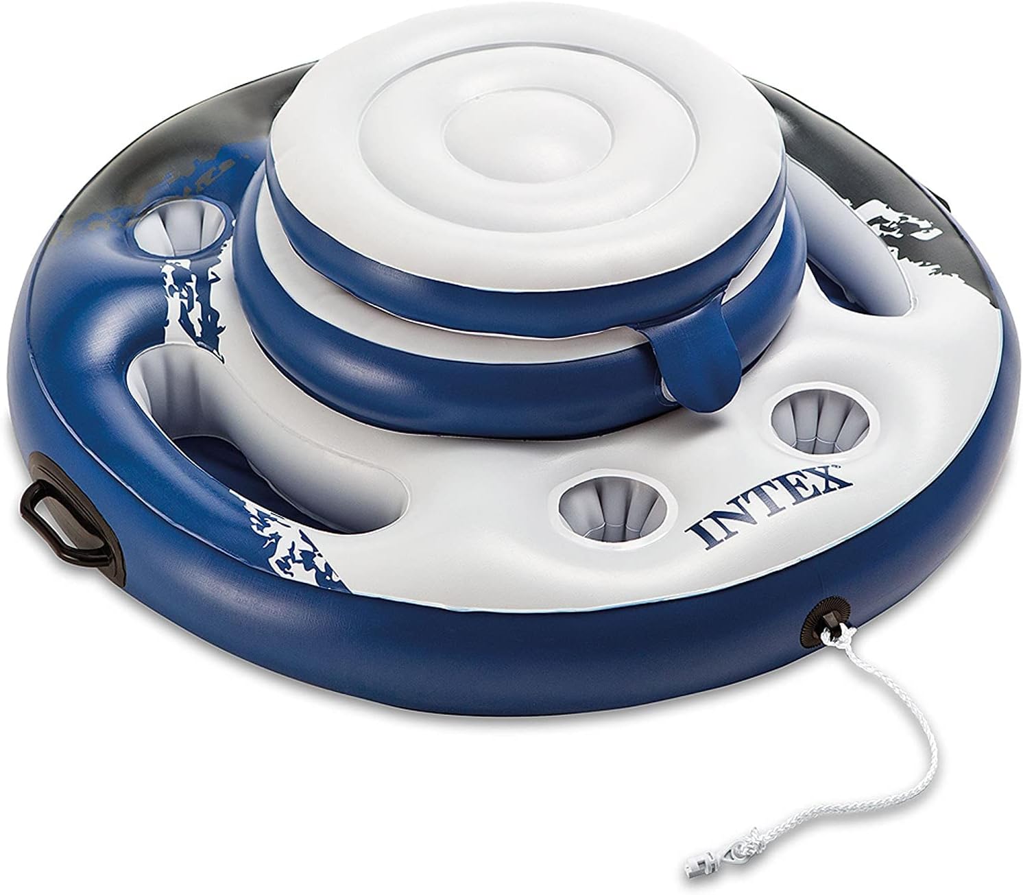 INTEX FLOTADOR INFLABLE MEGA CHILL COOLER CON PORTAVASOS INTEGRADOS - 1