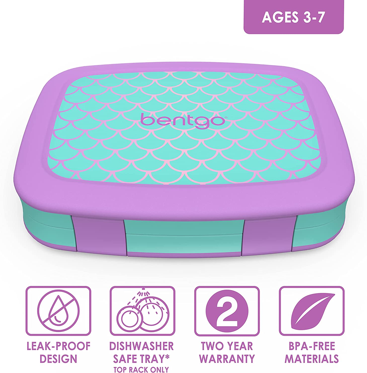 BENTGO KIDS PRINTS, LONCHERA INFANTIL A PRUEBA DE FUGAS - 3