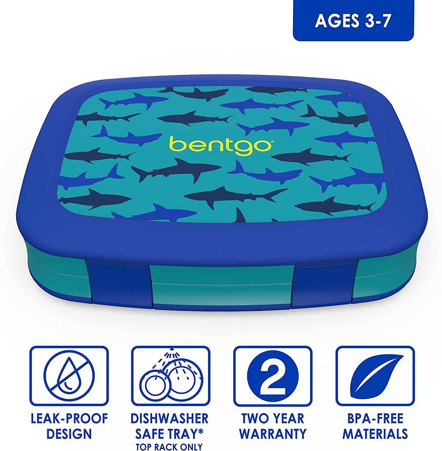 BENTGO KIDS PRINTS, LONCHERA INFANTIL A PRUEBA DE FUGAS - 3