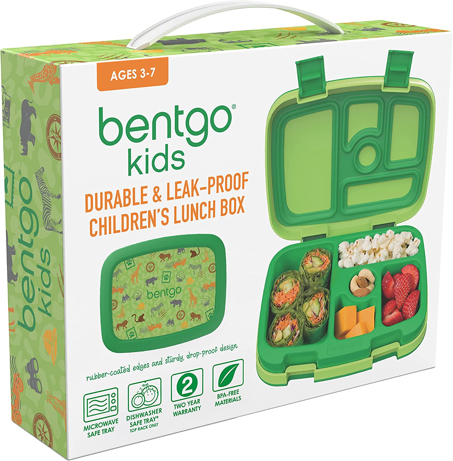 BENTGO KIDS PRINTS, LONCHERA INFANTIL A PRUEBA DE FUGAS - 6