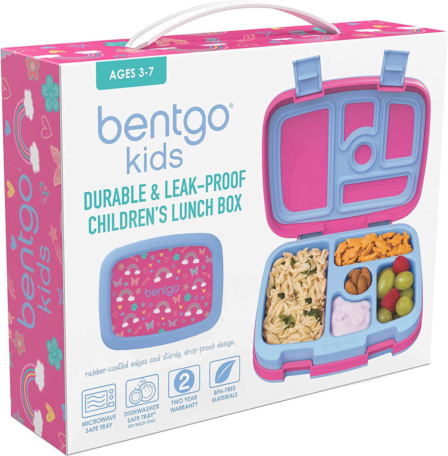 BENTGO KIDS PRINTS, LONCHERA INFANTIL A PRUEBA DE FUGAS - 6
