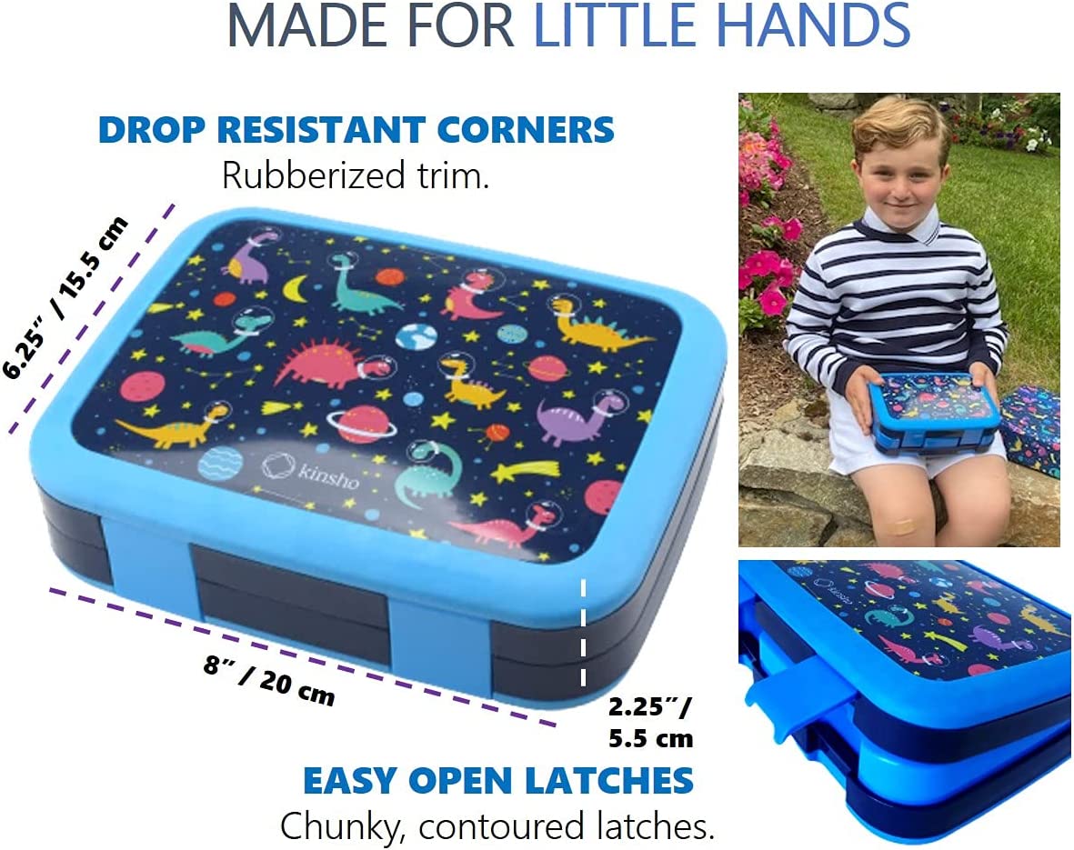 LONCHERA BENTO CON BOLSA, BOTELLA DE AGUA Y BOLSA DE HIELO PARA NIÑOS - 3