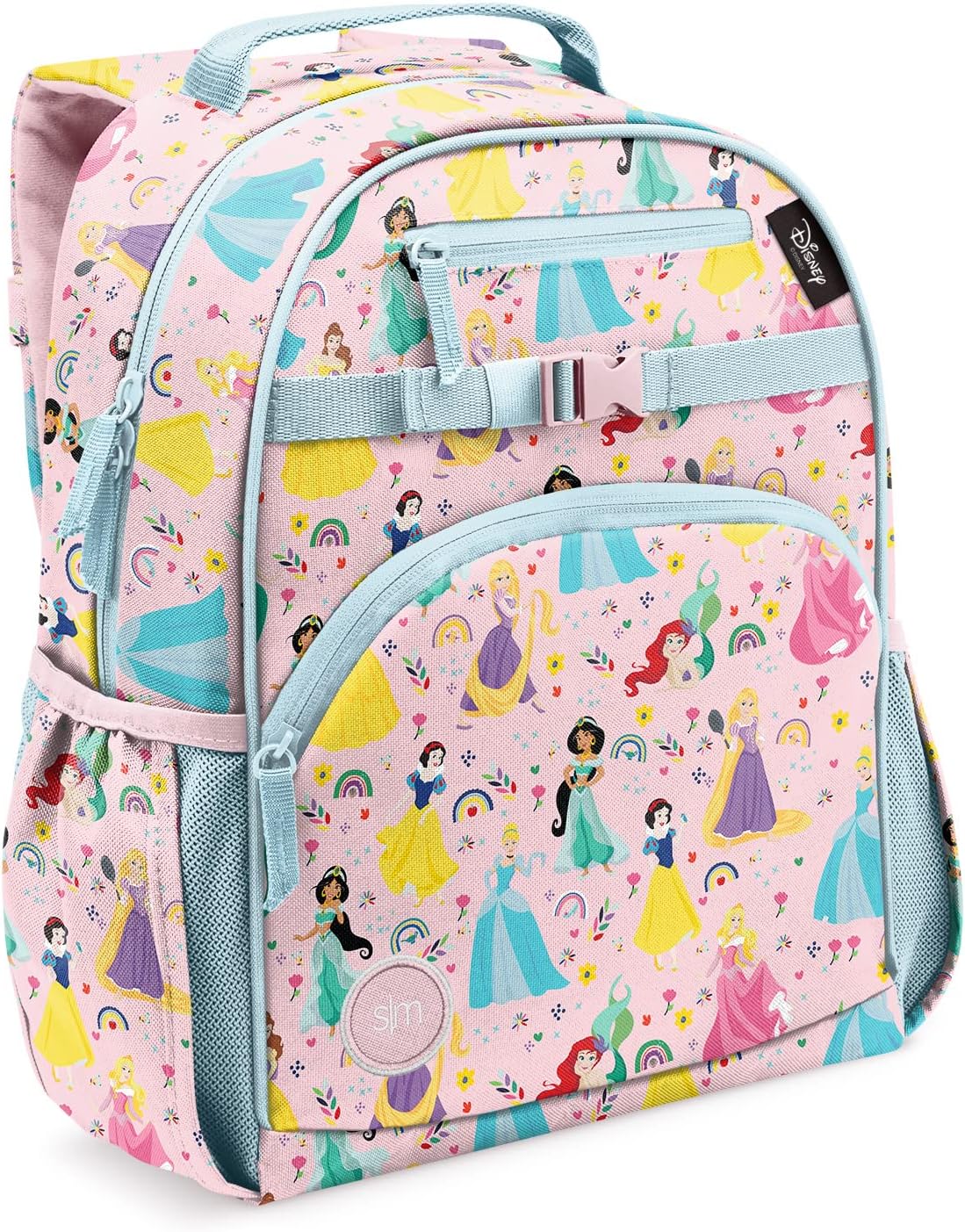 SIMPLE MODERN MOCHILA PARA NIÑOS PEQUEÑOS Y NIÑAS, DE ARCOÍRIS PRINCESA, NIÑOS - 1