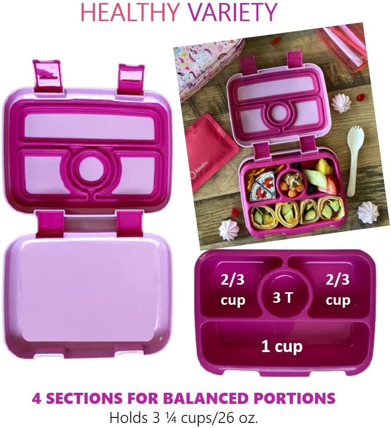 JUEGO DE LONCHERA BENTO, BOLSO DE AISLAMIENTO, BOTELLA DE AGUA Y BOLSA DE HIELO - 5