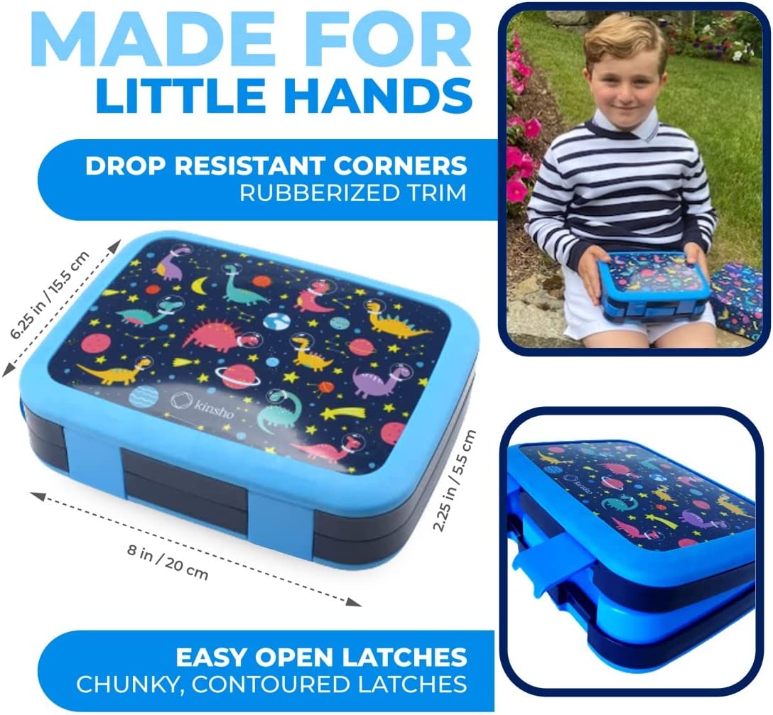 LONCHERA BENTO PARA NIÑOS CON TARRO PARA ALIMENTOS TÉRMICO PARA SOPA O ALIMENTOS CALIENTES - 3
