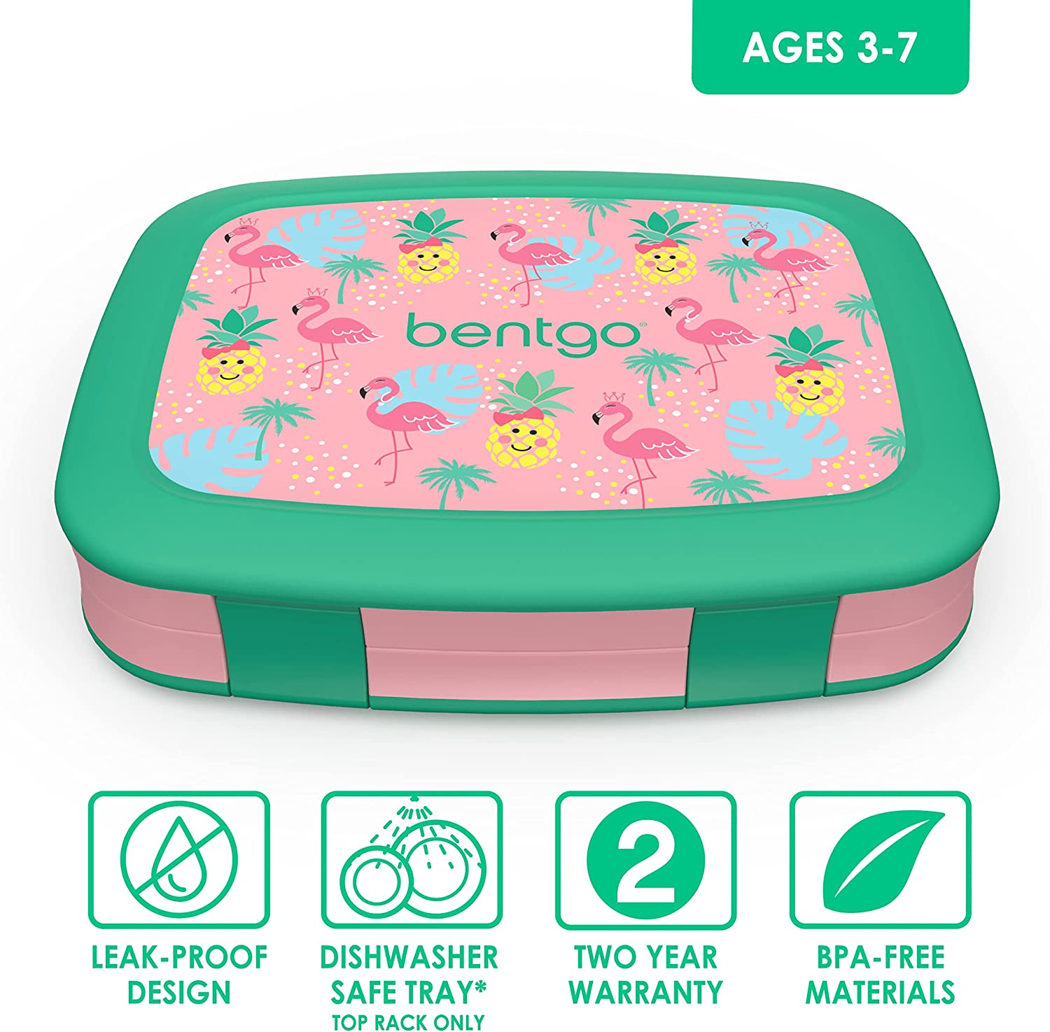 BENTGO KIDS PRINTS, LONCHERA INFANTIL A PRUEBA DE FUGAS - 3