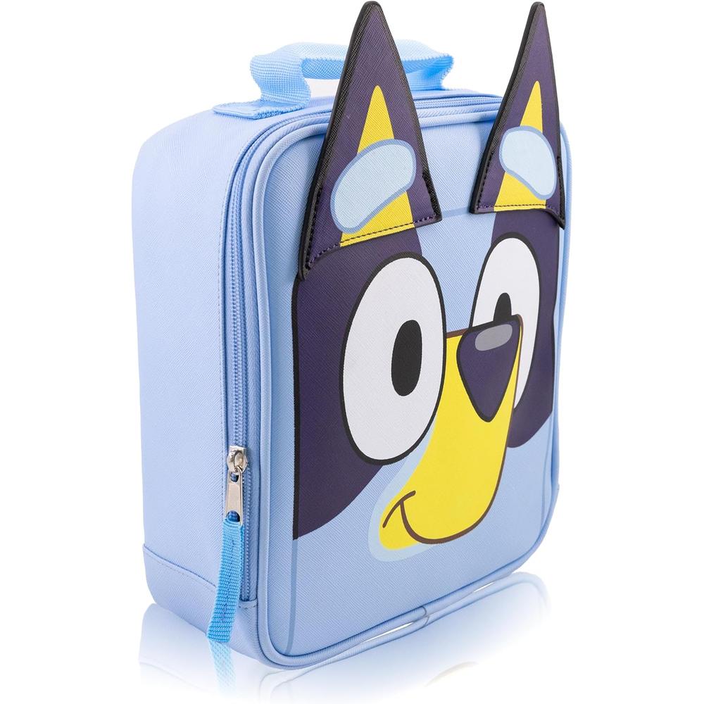 BLUEY | LONCHERA CON FORRO AISLANTE CON EXTERIOR SINTÉTICO CON DISEÑO DE BLUEY - 4