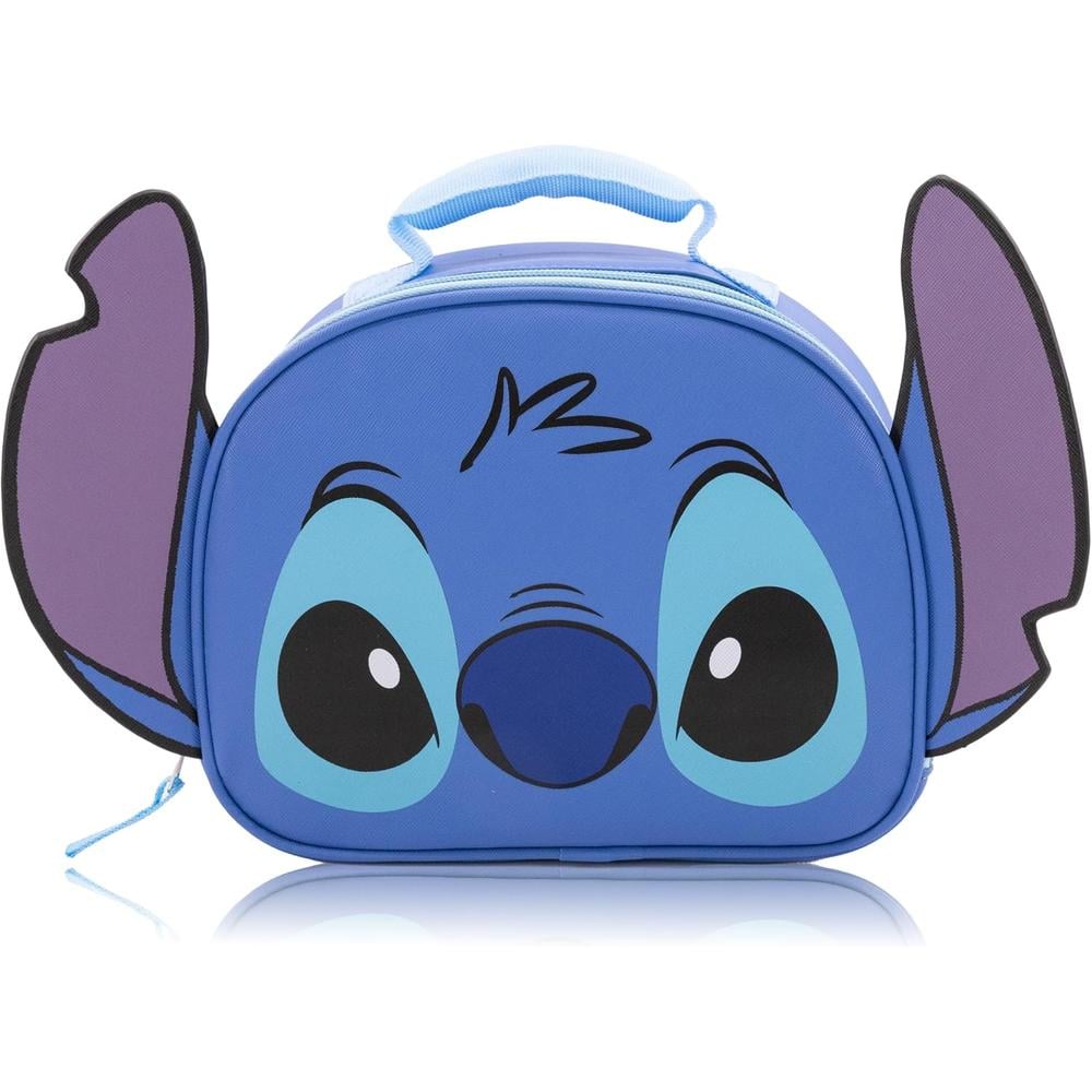 LILO Y STITCH | LONCHERA CON FORRO AISLANTE CON EXTERIOR SINTÉTICO CON DISEÑO DE STITCH - 1