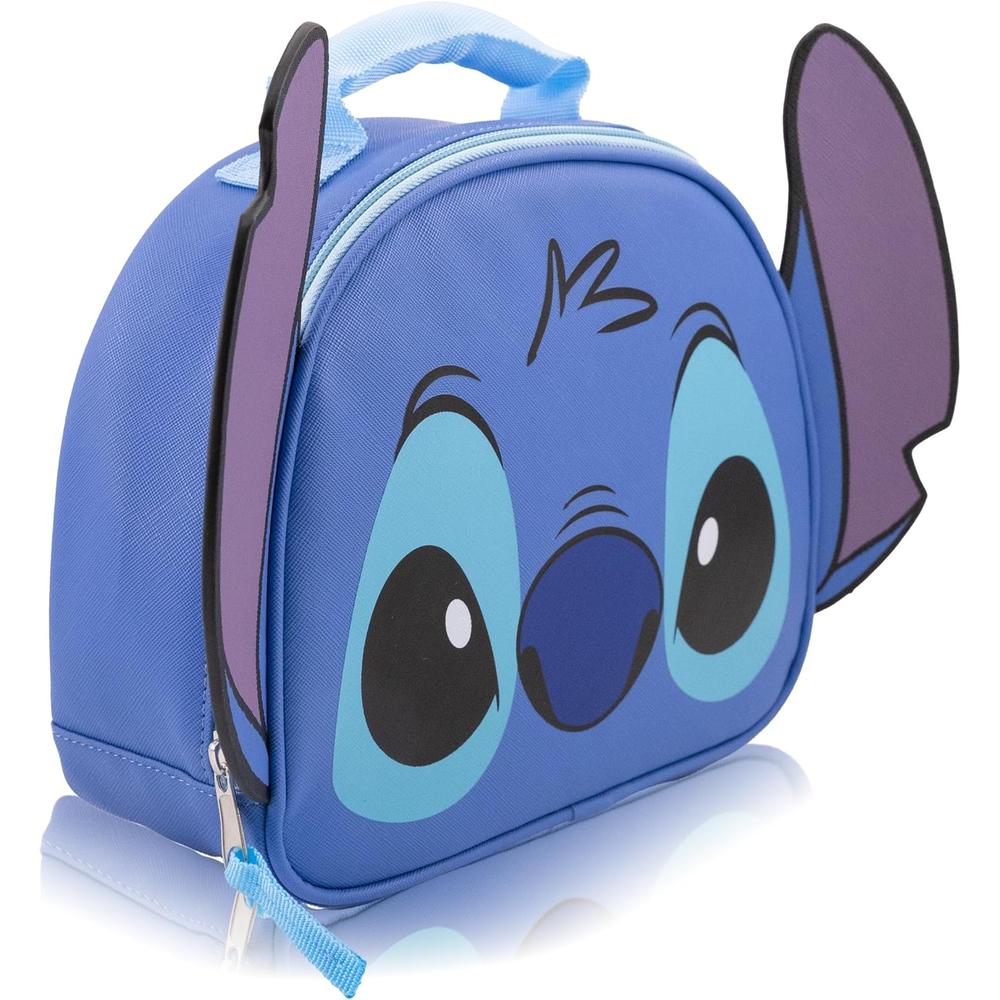 LILO Y STITCH | LONCHERA CON FORRO AISLANTE CON EXTERIOR SINTÉTICO CON DISEÑO DE STITCH - 2