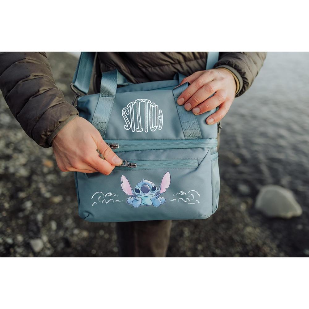 LILO Y STITCH | LONCHERA ECOAMIGABLE CON UTENSILIOS DE FIBRA VEGETAL Y DISEÑO DE STITCH - 3