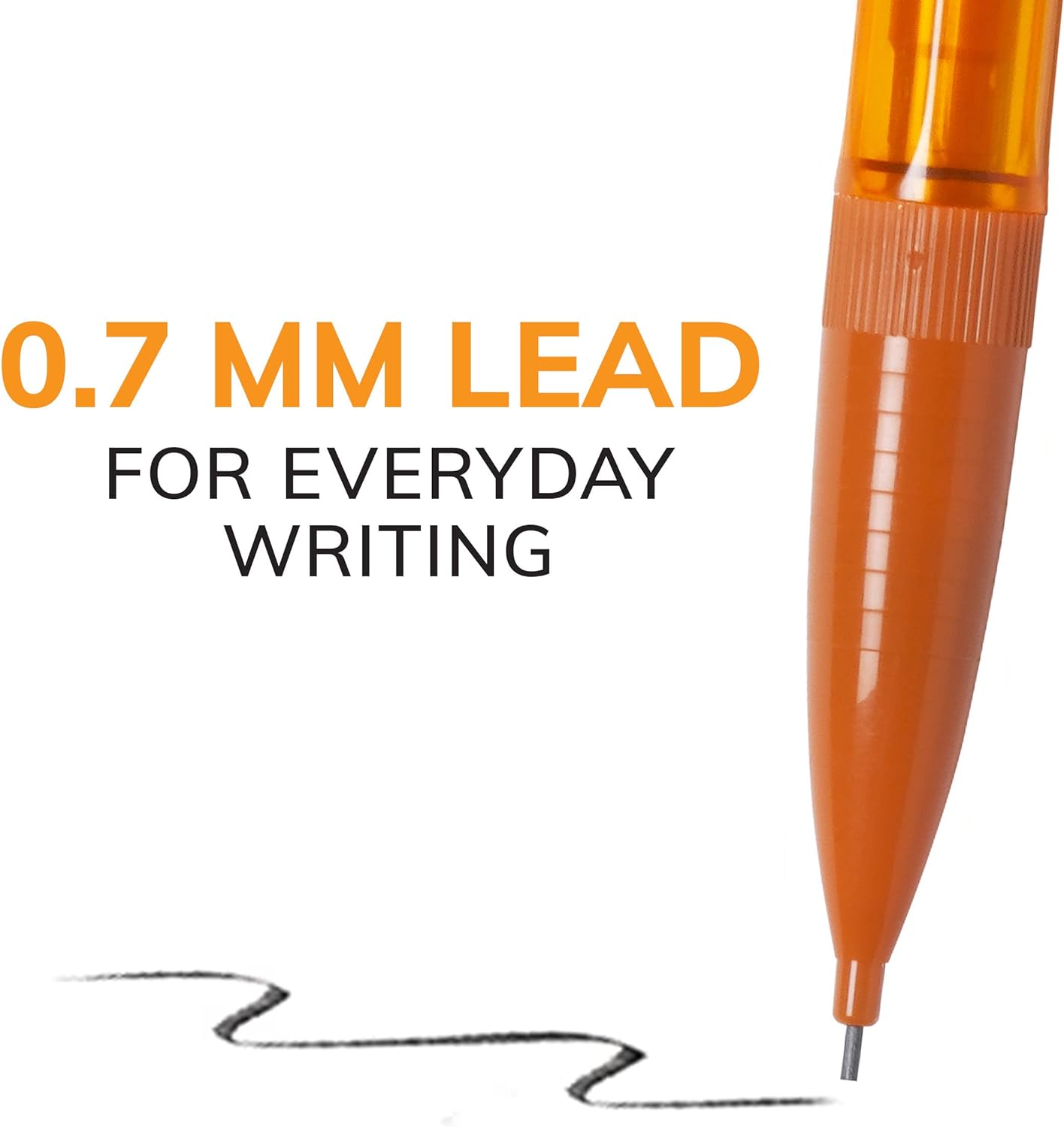BIC LÁPICES MECÁNICOS XTRA-SMOOTH CON BORRADORES, PUNTA MEDIA DE EDICIÓN BRILLANTE, PAQUETE DE 40 UNIDADES - 4