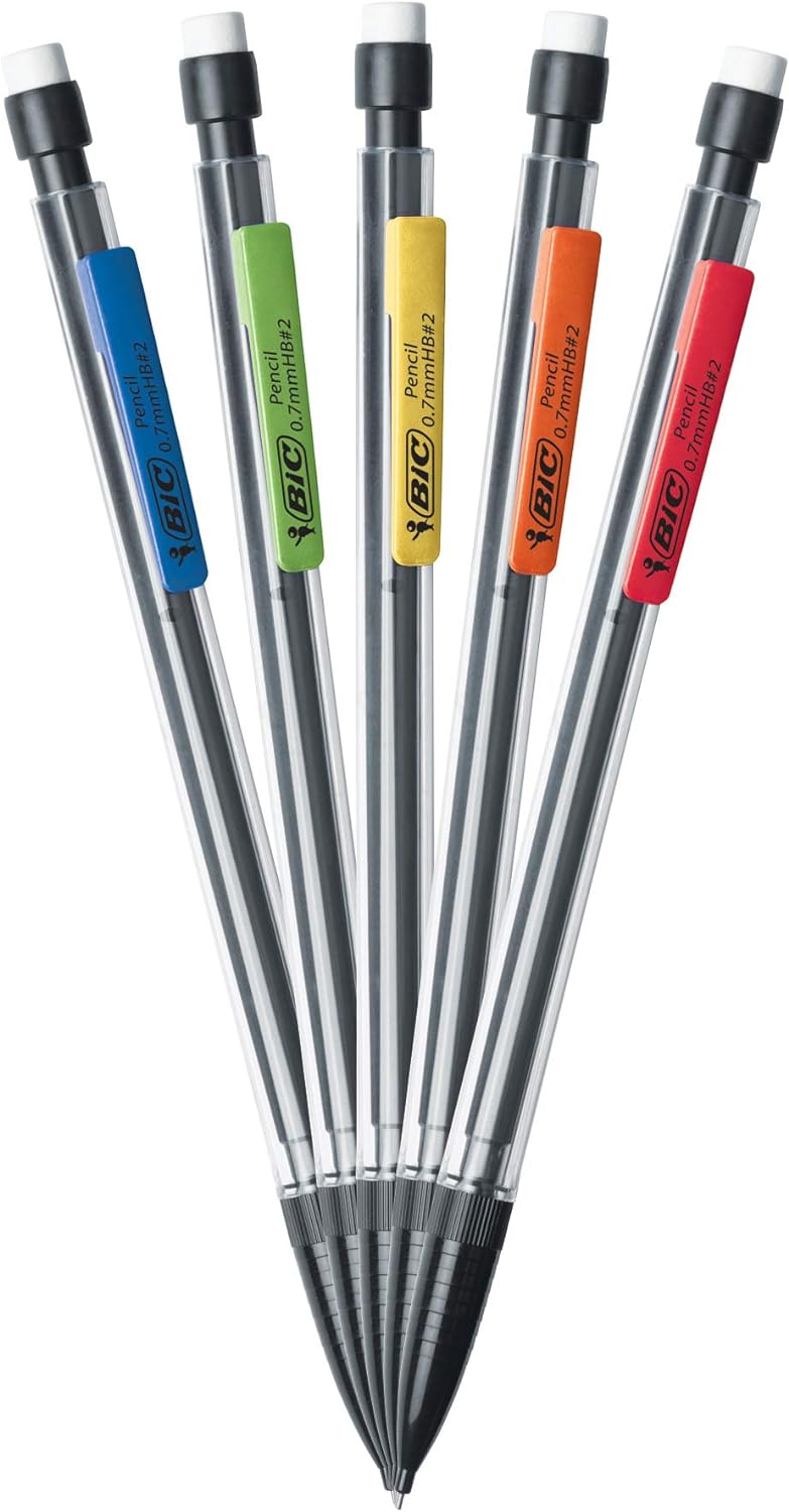 BIC LÁPICES XTRA LIFE, TRAZO MEDIO, NEGRO - 4