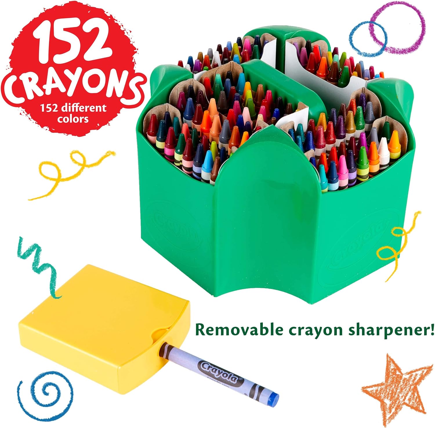 CRAYOLA CRAYON ULTIMATE COLLECTION, ESTÁNDAR, VARIADOS - 6