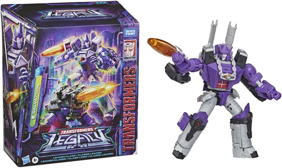TRANSFORMERS TOYS GENERATIONS LEGACY SERIES LEADER GALVATRON FIGURA DE ACCIÓN - 4