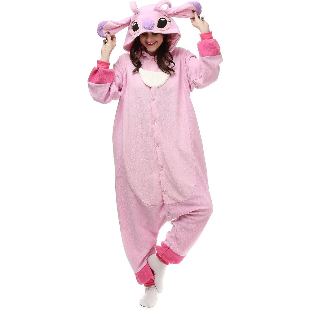 DISFRAZ PIJAMA TEMÁTICO PARA NIÑOS Y ADULTOS ÁNGELA DISNEY - 1