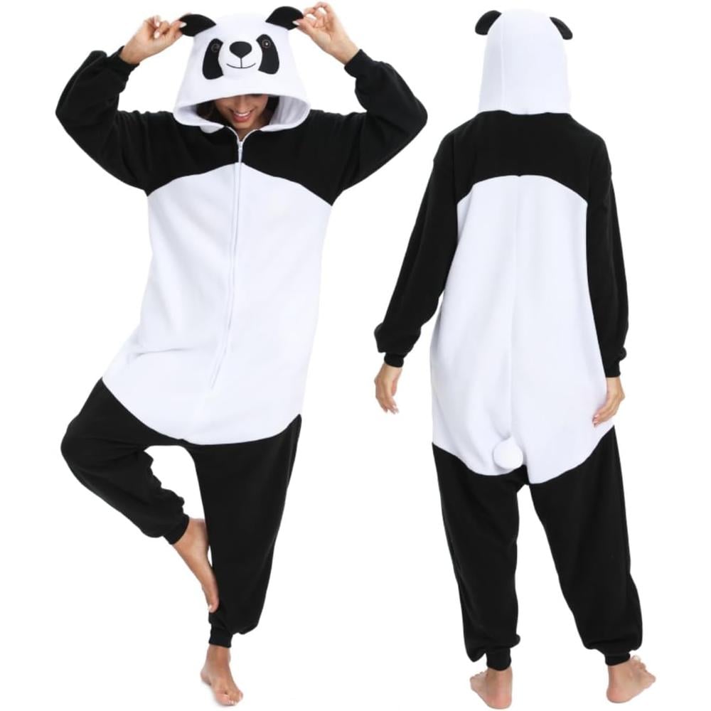 DISFRAZ PIJAMA TEMÁTICO PARA NIÑOS Y ADULTOS PANDA DISNEY - 1