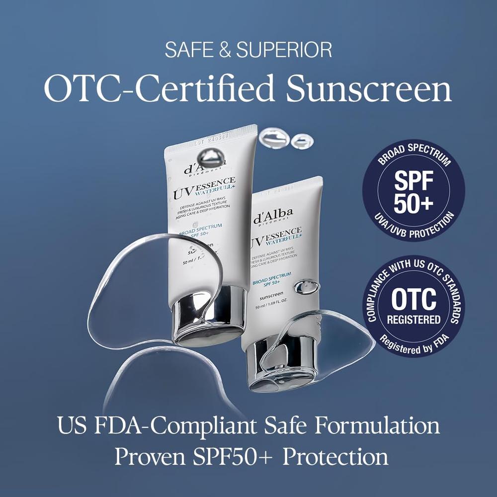 PROTECTOR SOLAR FACIAL LUMINOSO D'ALBA PIEDMONT | 1.7 OZ / 50 ML - 3