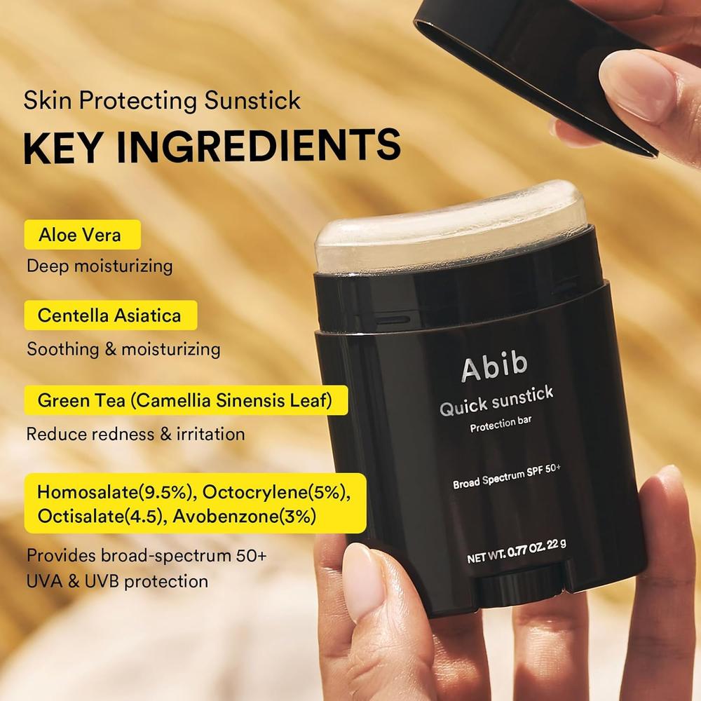 BARRA PROTECTORA SOLAR SUNSTICK ABIB DE 0.7 OZ / 22 G | QUICK - 4