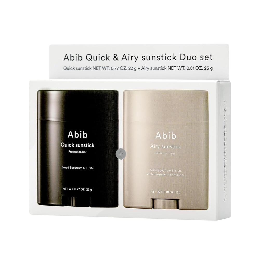 BARRA PROTECTORA SOLAR DUO ABIB DE 1.58 OZ / 45 G | AIRY Y QUICK - 1