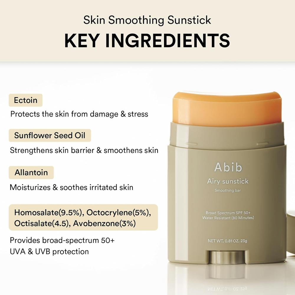 BARRA PROTECTORA SOLAR DUO ABIB DE 1.58 OZ / 45 G | AIRY Y QUICK - 5