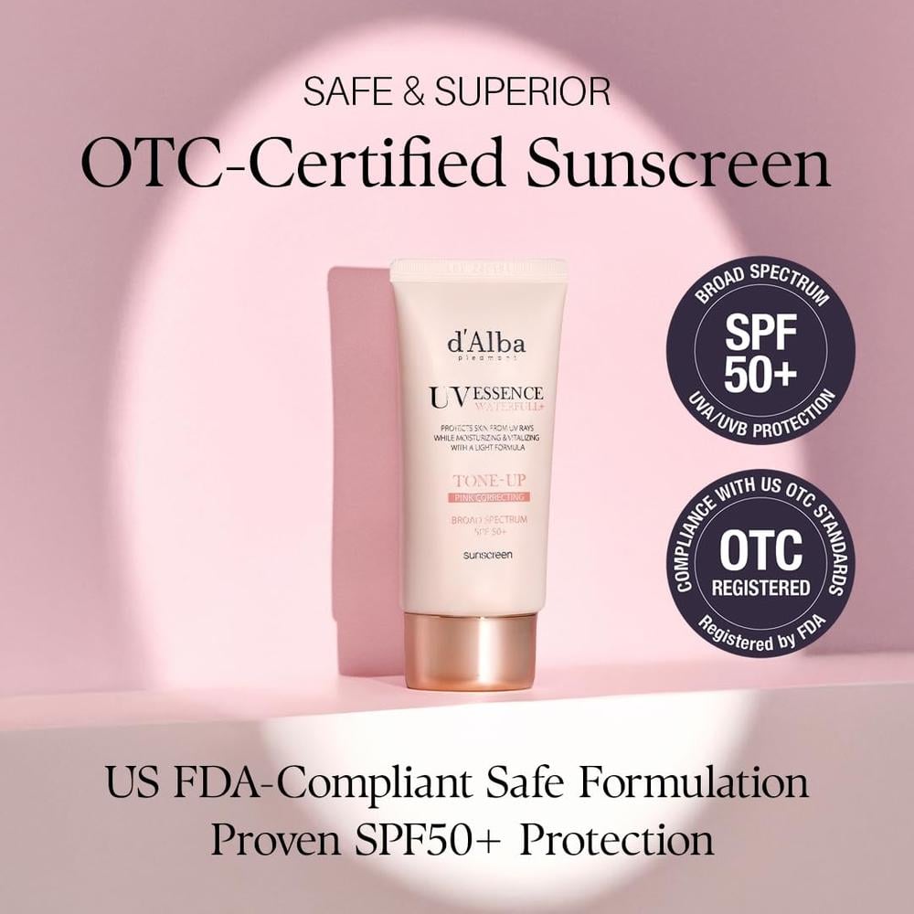 SUERO PROTECTOR SOLAR FACIAL WATERFULL TONE-UP D'ALBA PIEDMONT | 1.7 OZ / 50 ML - 3