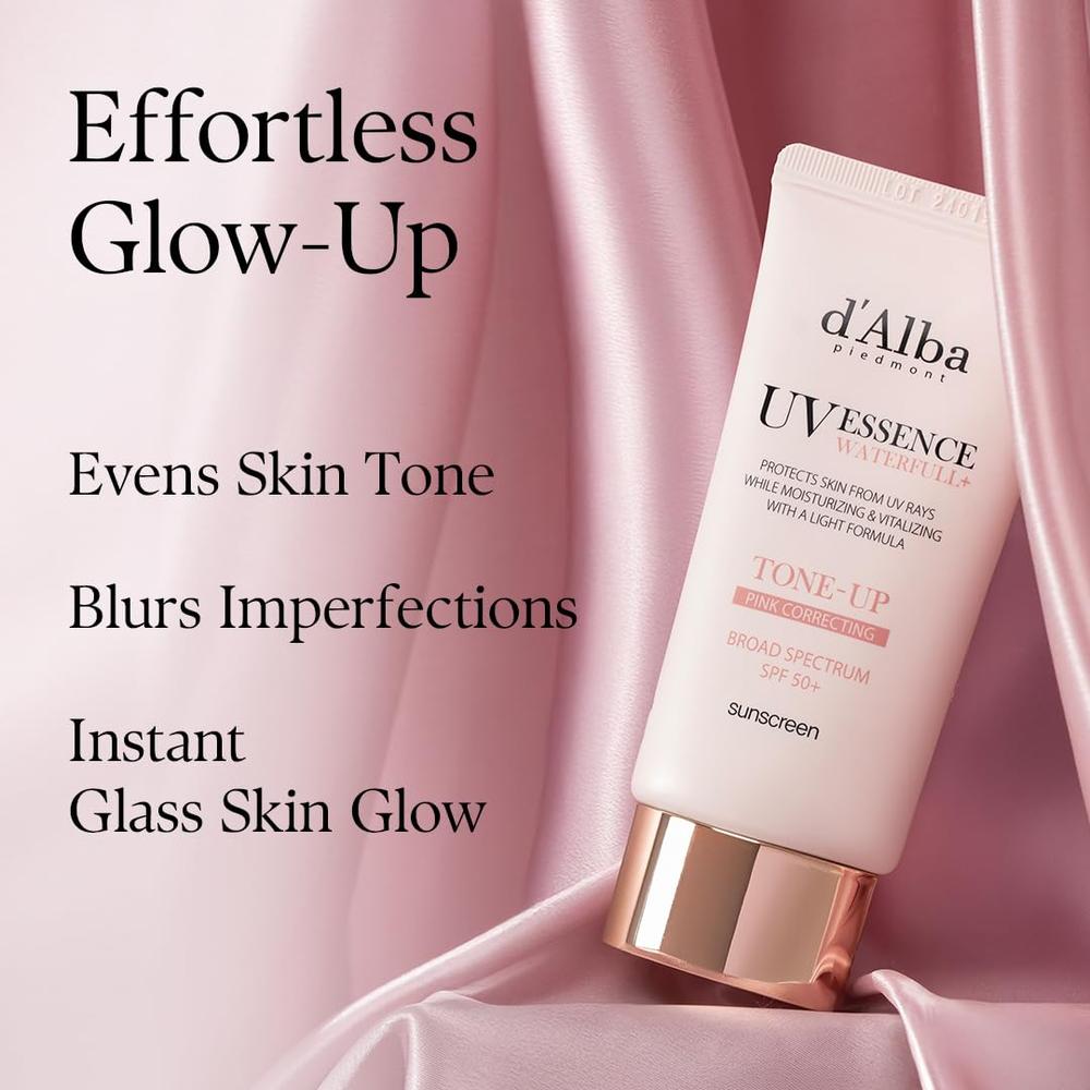 SUERO PROTECTOR SOLAR FACIAL WATERFULL TONE-UP D'ALBA PIEDMONT | 1.7 OZ / 50 ML - 5
