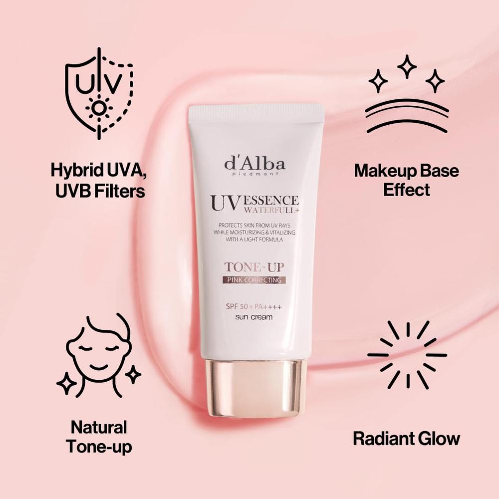 SUERO PROTECTOR SOLAR FACIAL WATERFULL TONE-UP PACK 2 D'ALBA PIEDMONT | 1.7 FL OZ / 50 ML - 5