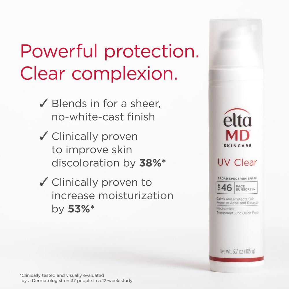 PROTECTOR SOLAR FACIAL TRANSPARENTE ELTAMD | 3.7 OZ / 106 GR - 3