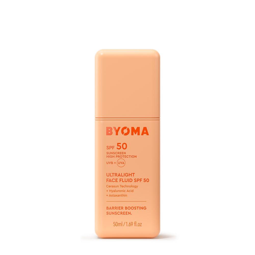 FLUIDO FACIAL ULTRALIGERO FPS 50 BYOMA | 50 ML - 1