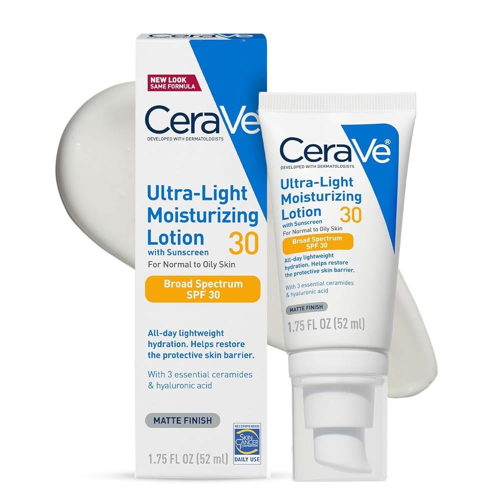 LOCIÓN FACIAL HIDRATANTE ULTRALIGERA FPS 30 CERAVE | 1.7 OZ / 50 ML - 1