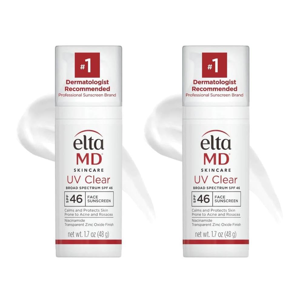 PROTECTOR SOLAR FACIAL TRANSPARENTE PACK 2 ELTAMD | 1.7 OZ / 48 GR - 1