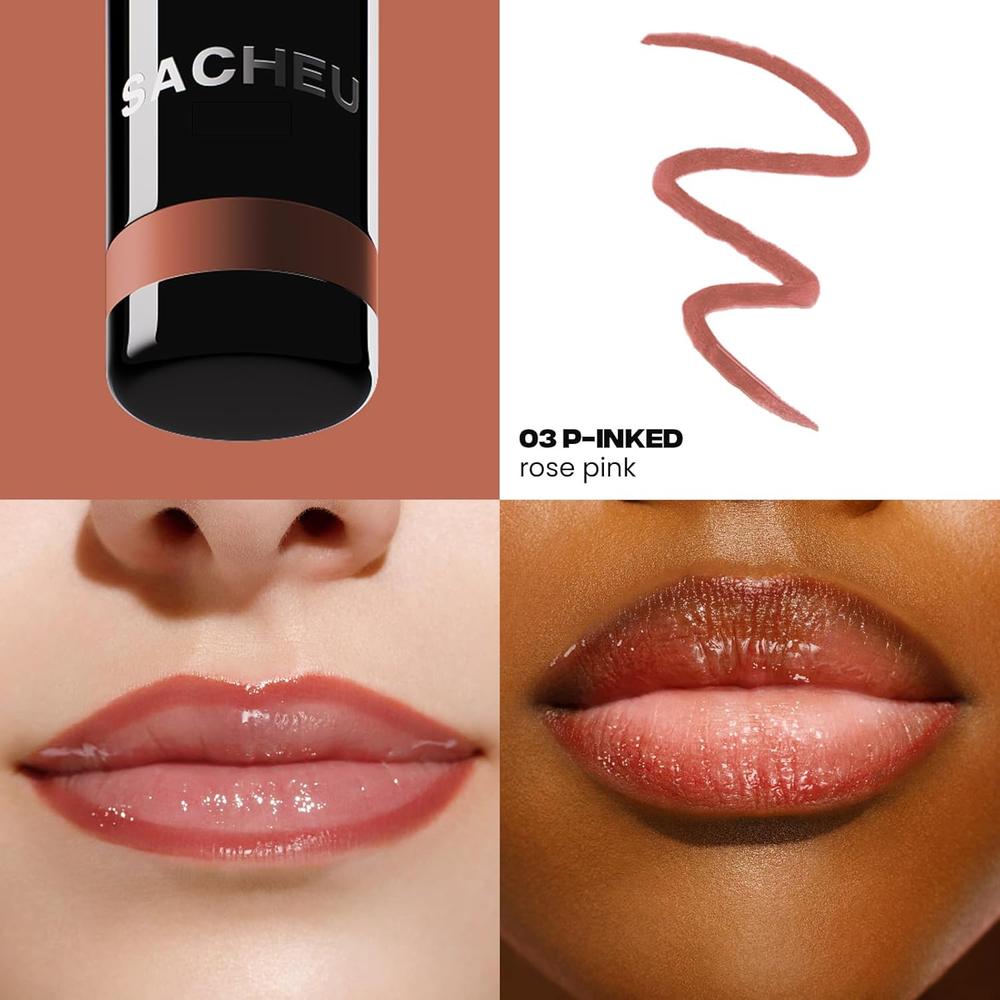 TINTE DE LABIOS STAY-N PEEL OFF MATE SACHEU 0.12 OZ / 3.5 ML | ROSADO INTENSO - 2