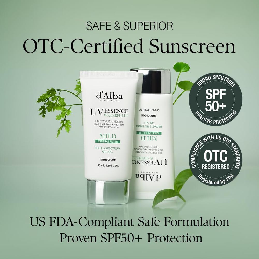PROTECTOR SOLAR MINERAL SUAVE D'ALBA PIEDMONT | 1.7 OZ / 50 ML - 3
