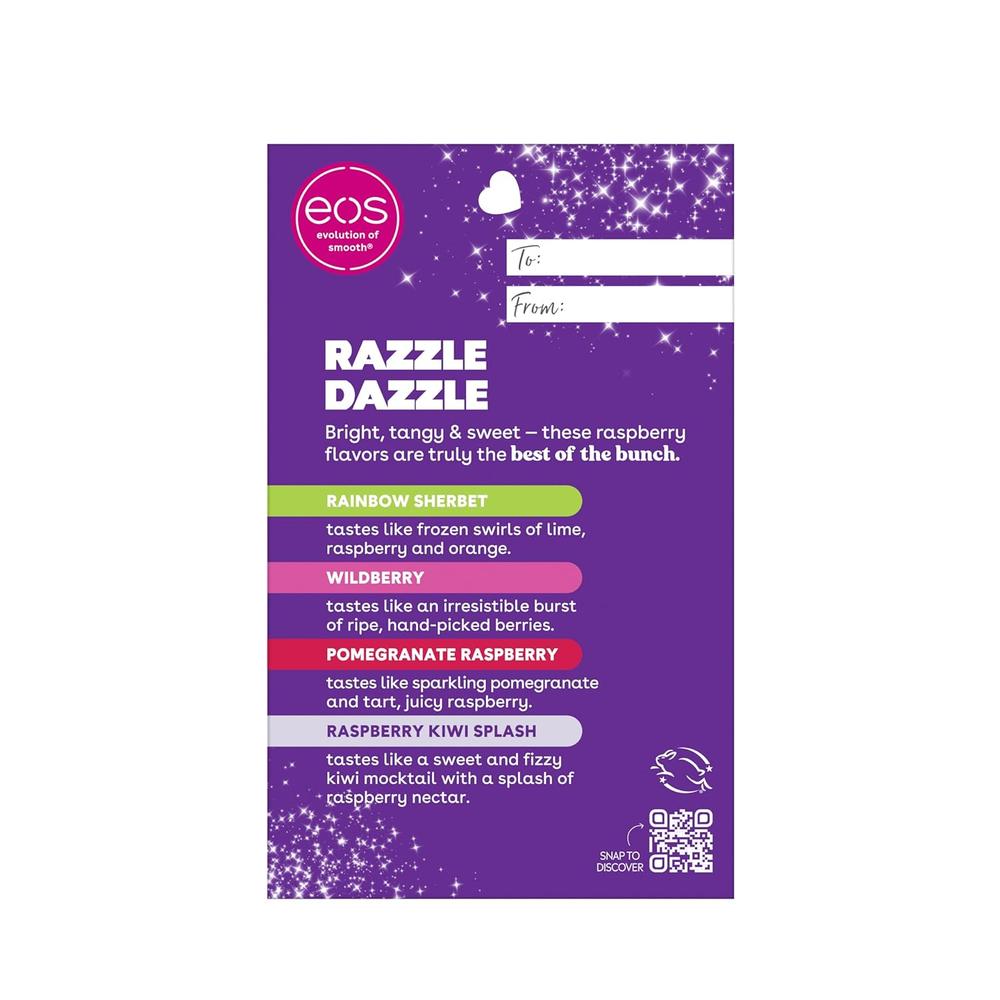 PACK BÁLSAMO LABIAL EOS 4 PZS 0.14 OZ / 4 ML | RAZZLE DAZZLE - 6