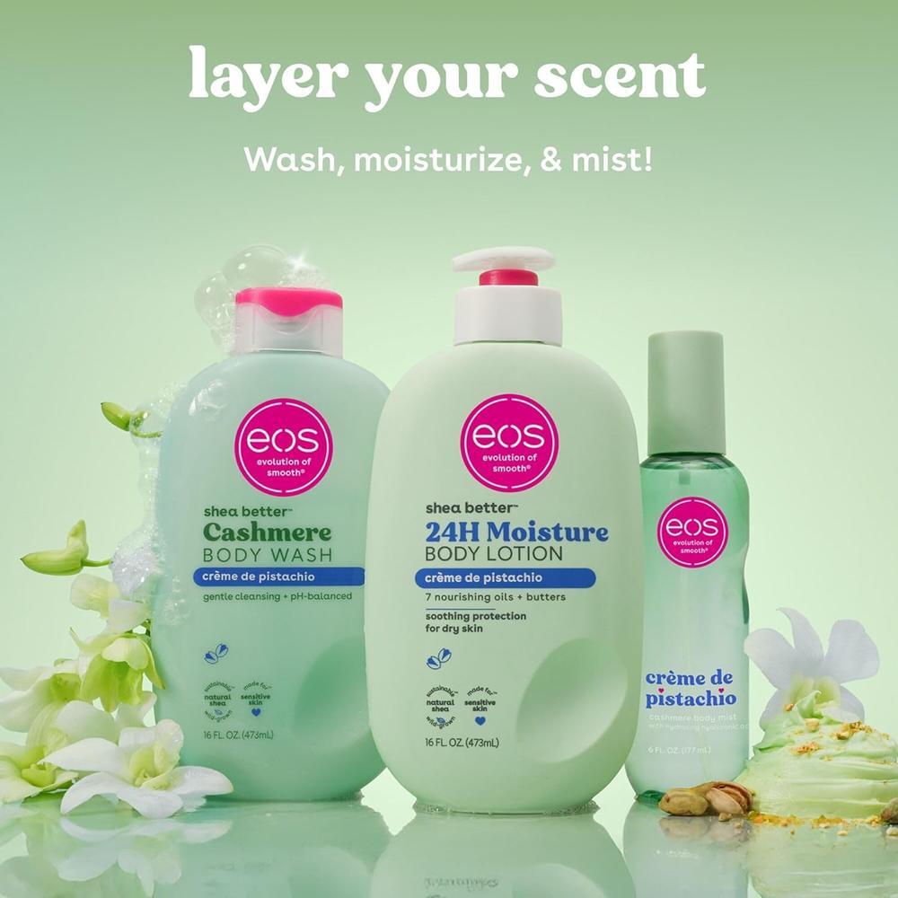 EOS CASHMERE SPRAY HIDRATANTE CORPORAL EOS CASHMERE 6 OZ / 180 ML | CREMA DE PISTACHO - 6
