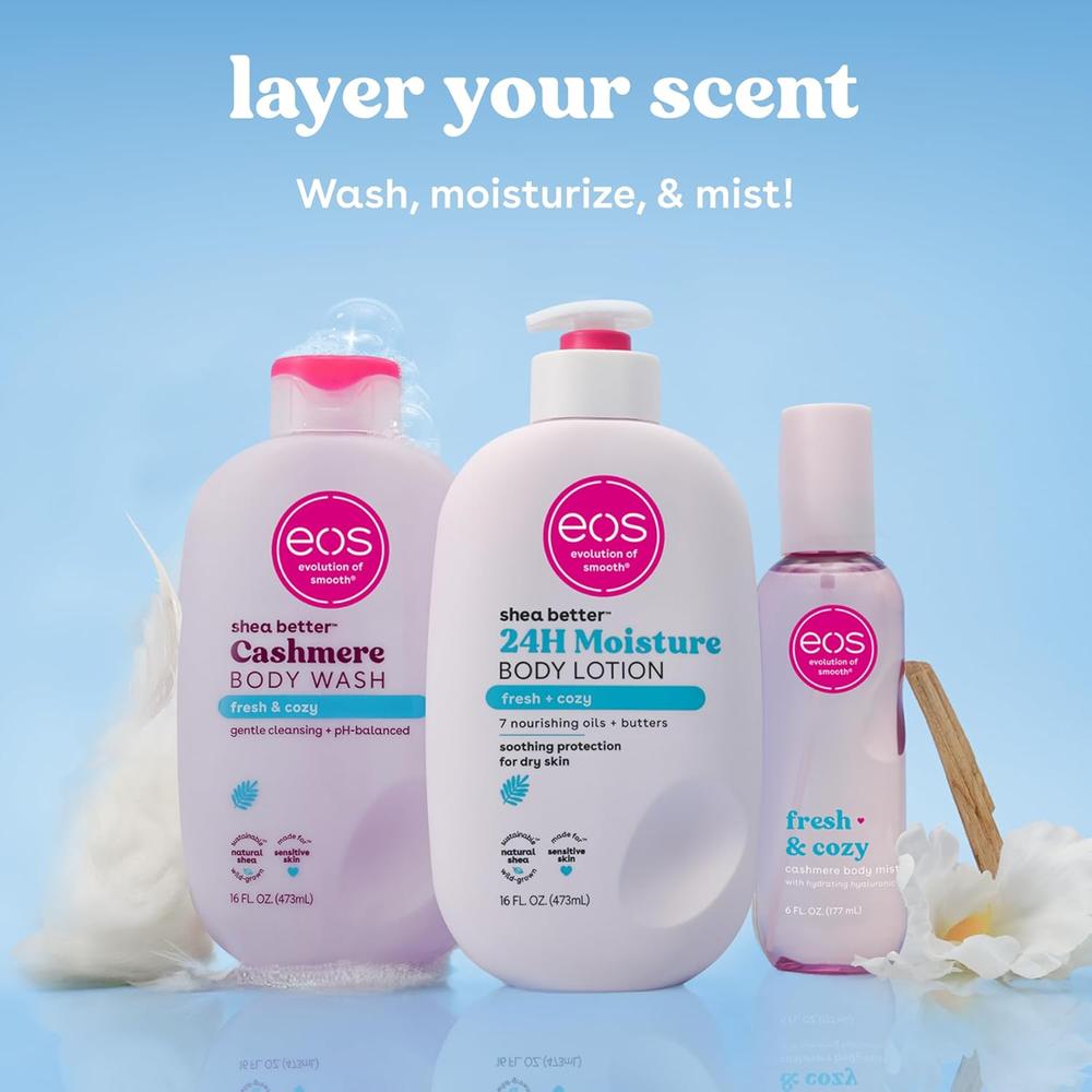 EOS CASHMERE SPRAY HIDRATANTE CORPORAL 6 OZ / 180 ML | FRESCO / ACOGEDOR - 6