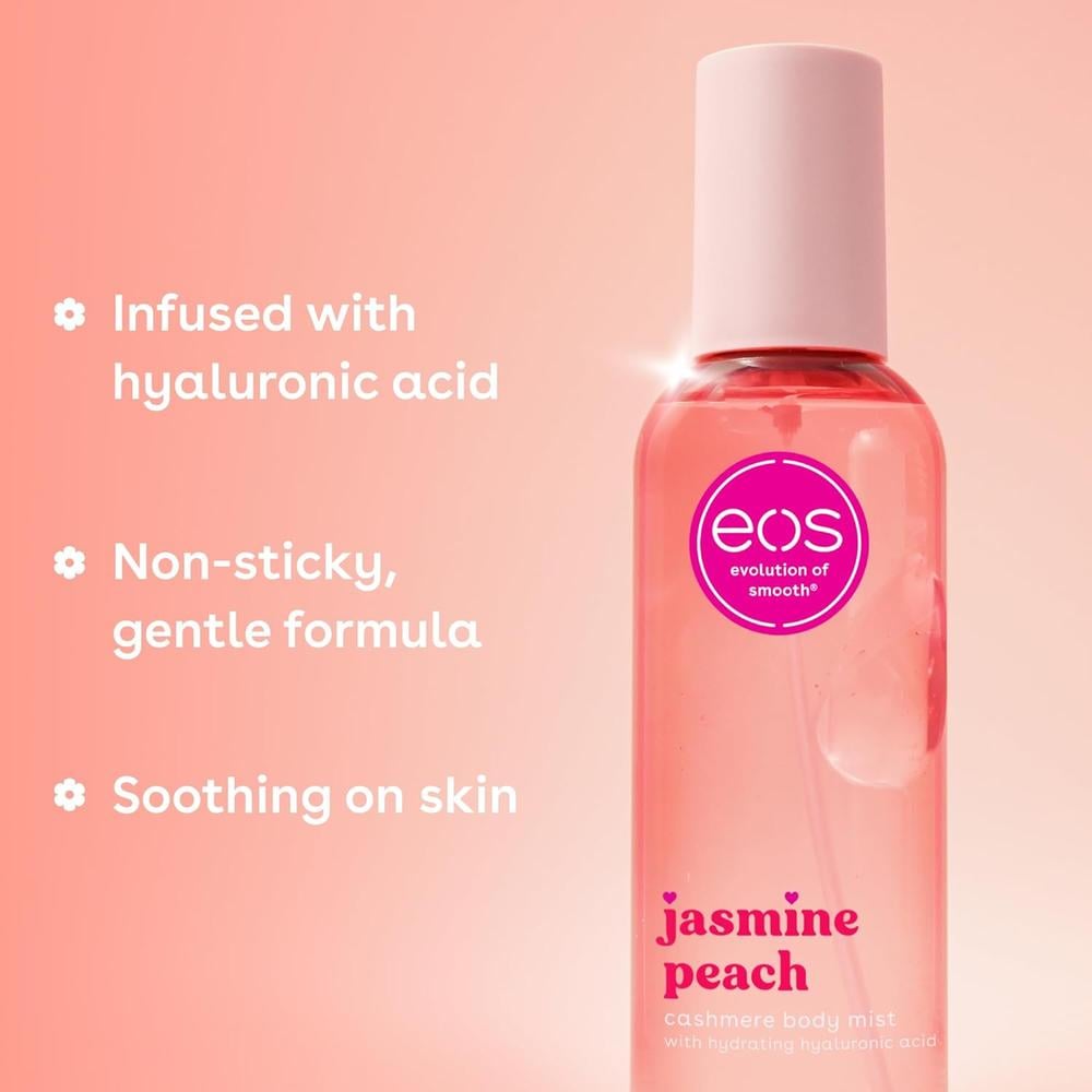 EOS CASHMERE SPRAY HIDRATANTE CORPORAL 6 OZ / 180 ML | JAZMÍN / MELOCOTÓN - 5