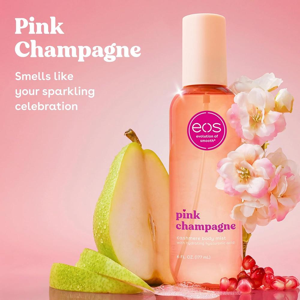 EOS CASHMERE SPRAY HIDRATANTE CORPORAL 6 OZ / 180 ML | CHAMPÁN ROSADO - 2